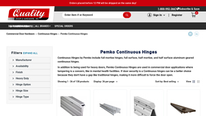 Pemko - Continuous Hinges