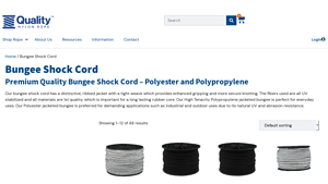 Quality Nylon Rope - Premium Bungee Shock Cord