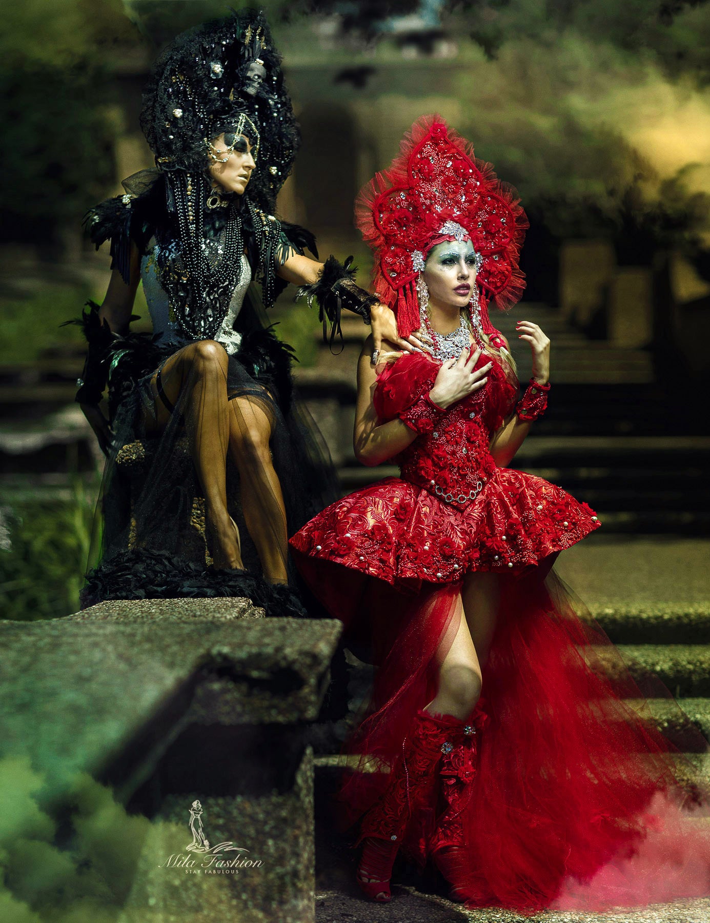 An application scenario or product detail of queen of the damned outfit - Image 11