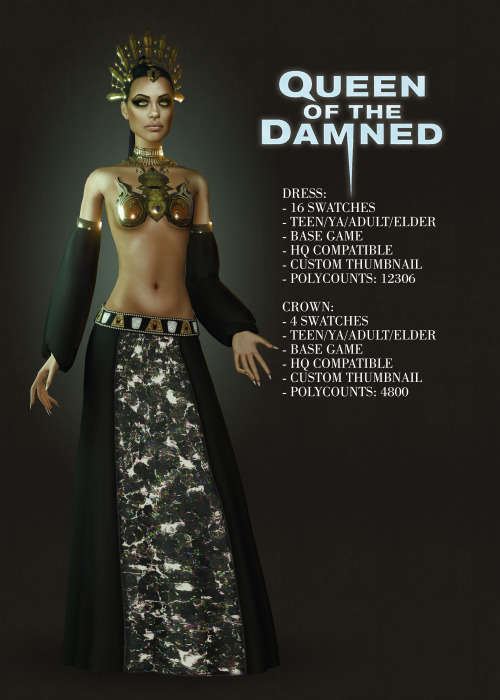 An application scenario or product detail of queen of the damned outfit - Image 15