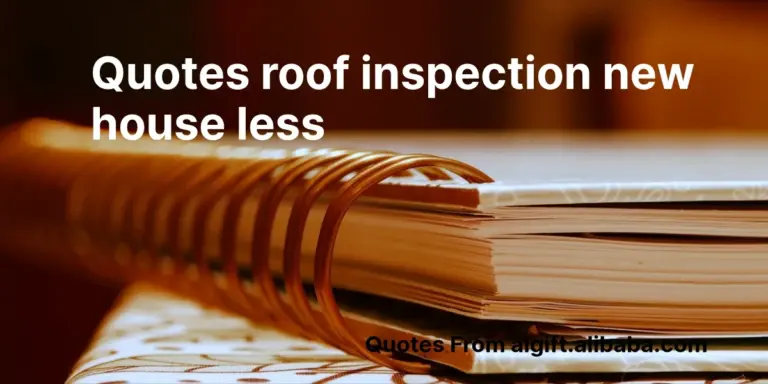Featured image for the quote roof inspection new house less guide
