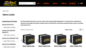 PAC Racing - 500 Series Valve Locks