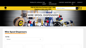 Rack-A-Tiers - Wire Spool Dispensers