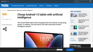 Teclast - P50AI Tablet