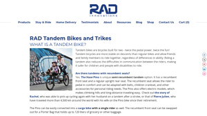 Rad Innovations - Hase Pino Tandem Bike