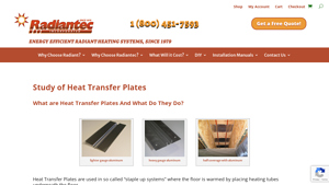 Radiantec - Heat Transfer Plates