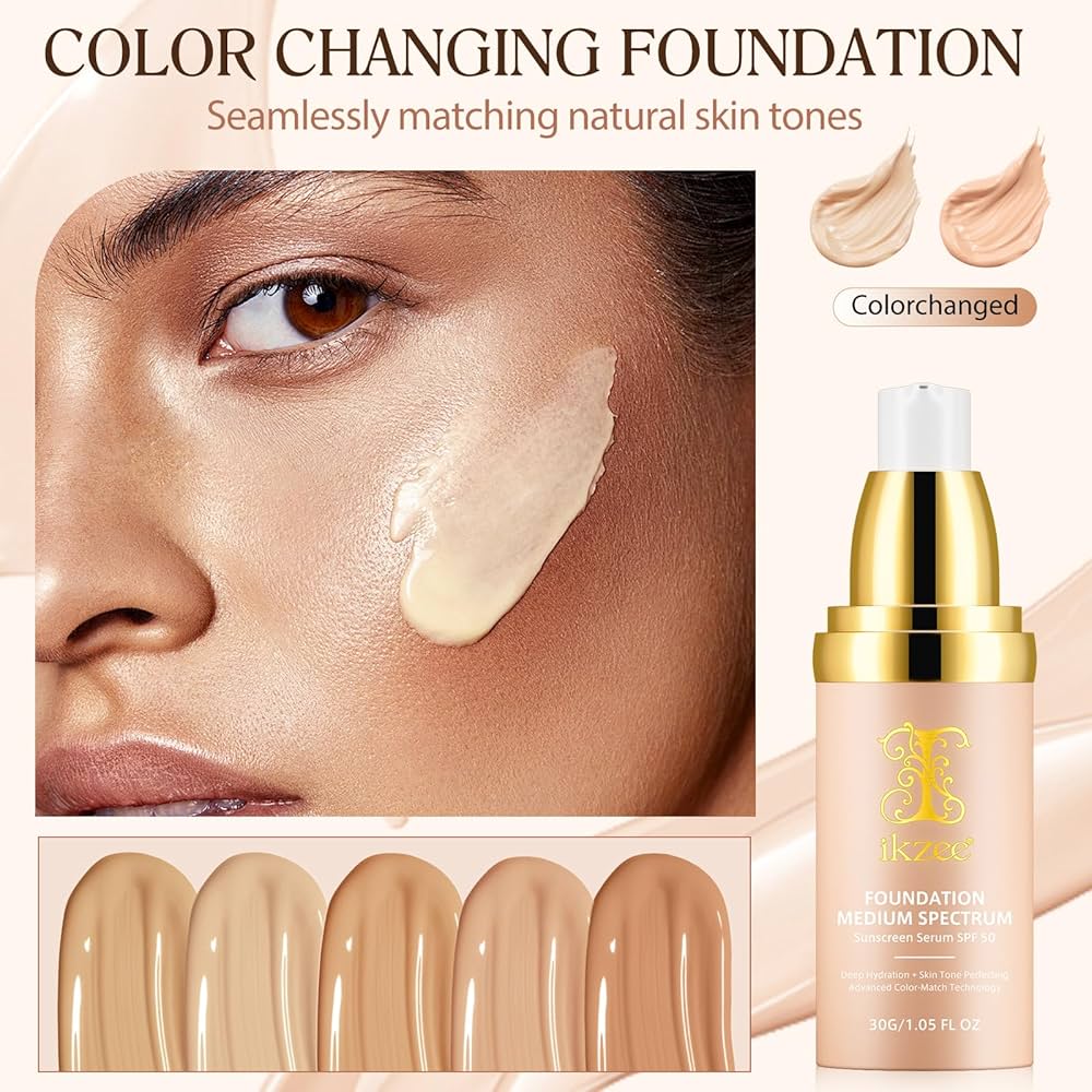 An application scenario or product detail of rainbow foundation for skin - Image 12