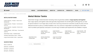 Pioneer - Corrugated Steel Water Storage Tanks