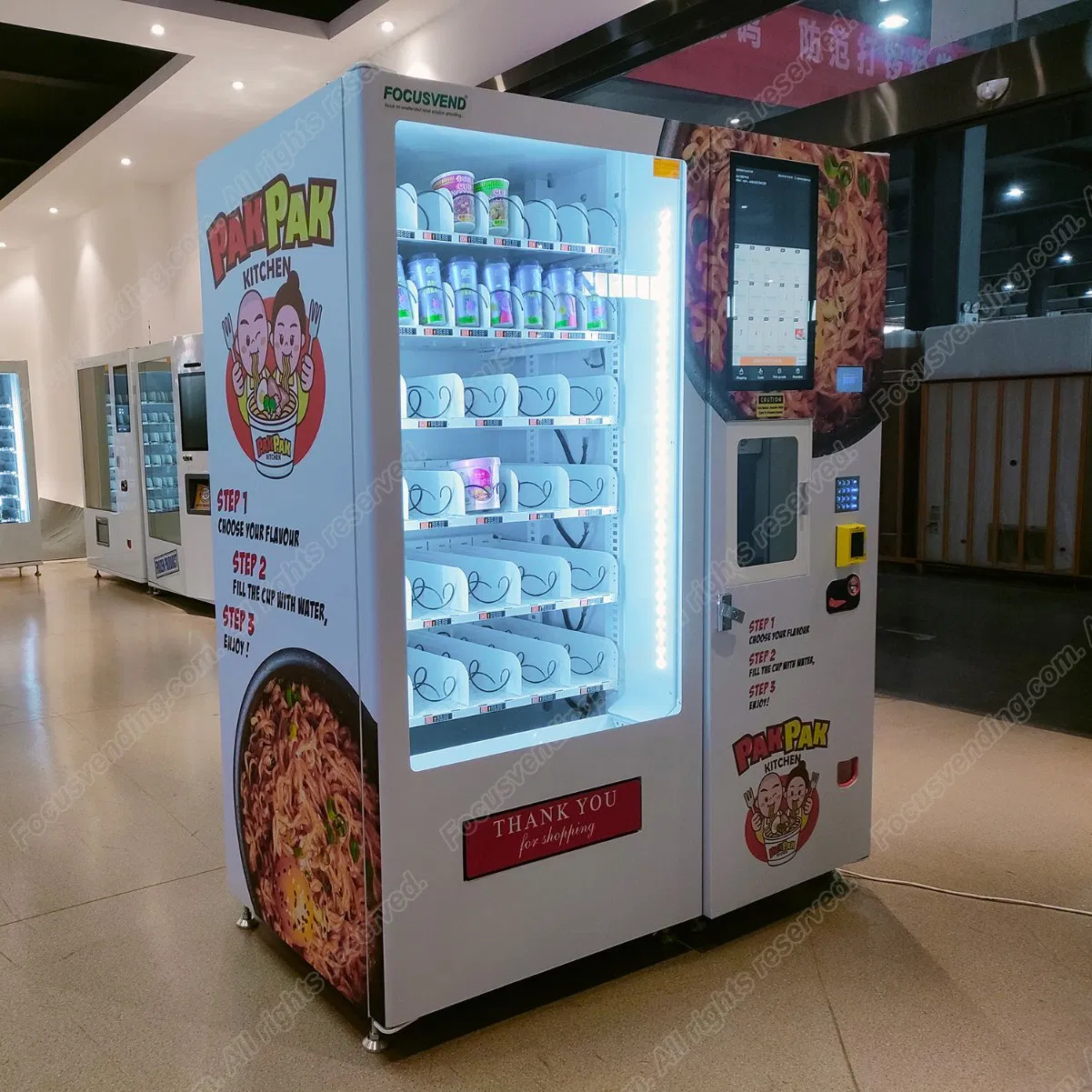 An application scenario or product detail of ramen vending machine - Image 5
