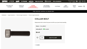 Rapala - Collar Bolt