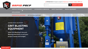 Rapid Prep - Grit Blasting Equipment