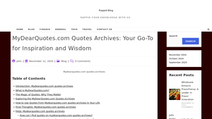 RappidBlog - Inspirational Quotes Collection