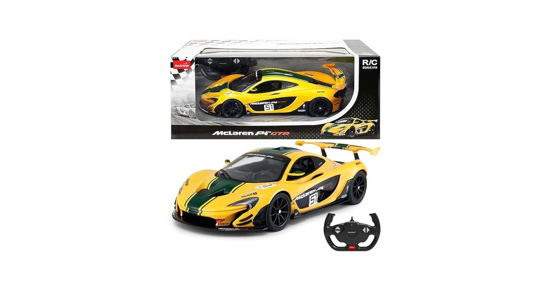An application scenario or product detail of rastar rc cars 1/14 gtr - Image 6