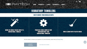 Raytech - Vibratory Tumblers