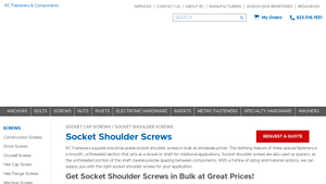 RC Fastener - Socket Shoulder Screws