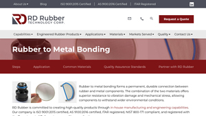 RD Rubber - Rubber to Metal Bonding Solutions