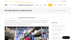 RDU Pallets - Reclaimed Wood Pallet Boards