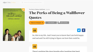 Read This Twice - The Perks of Being a Wallflower