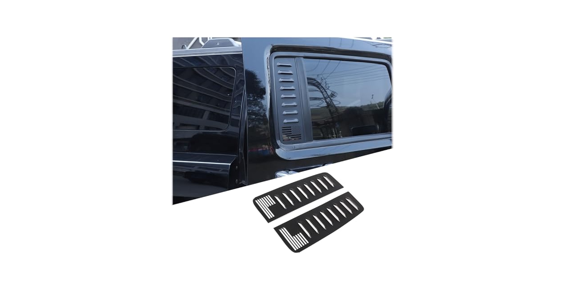 An application scenario or product detail of rear side window cover trim panel 2006 hummer h3 - Image 13