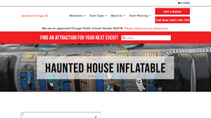 Record A Hit - Haunted House Inflatable