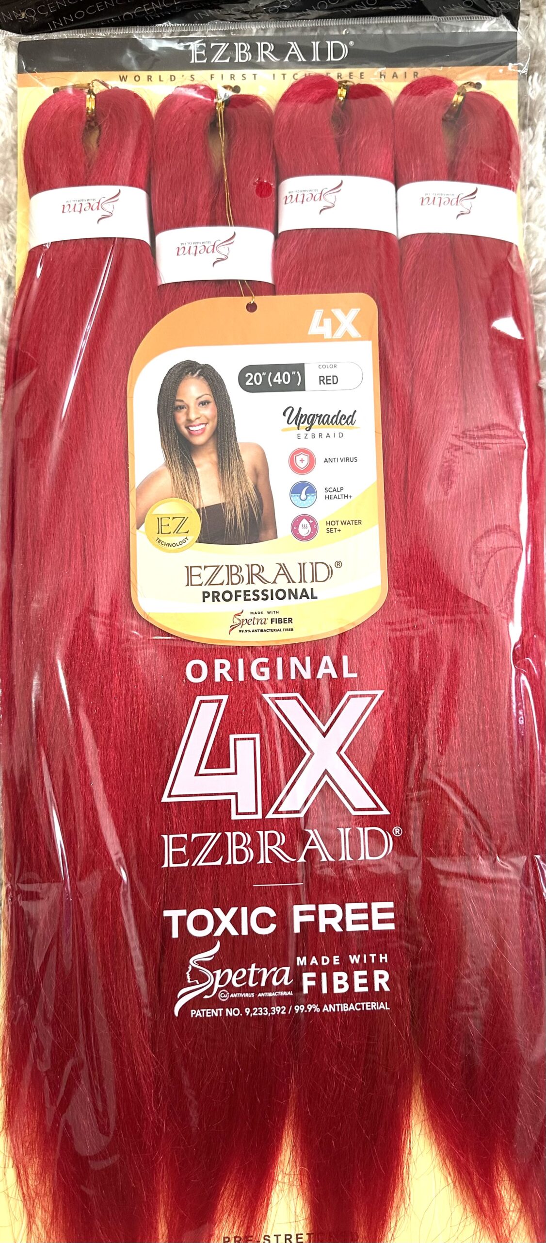 An application scenario or product detail of red braiding hair - Image 12