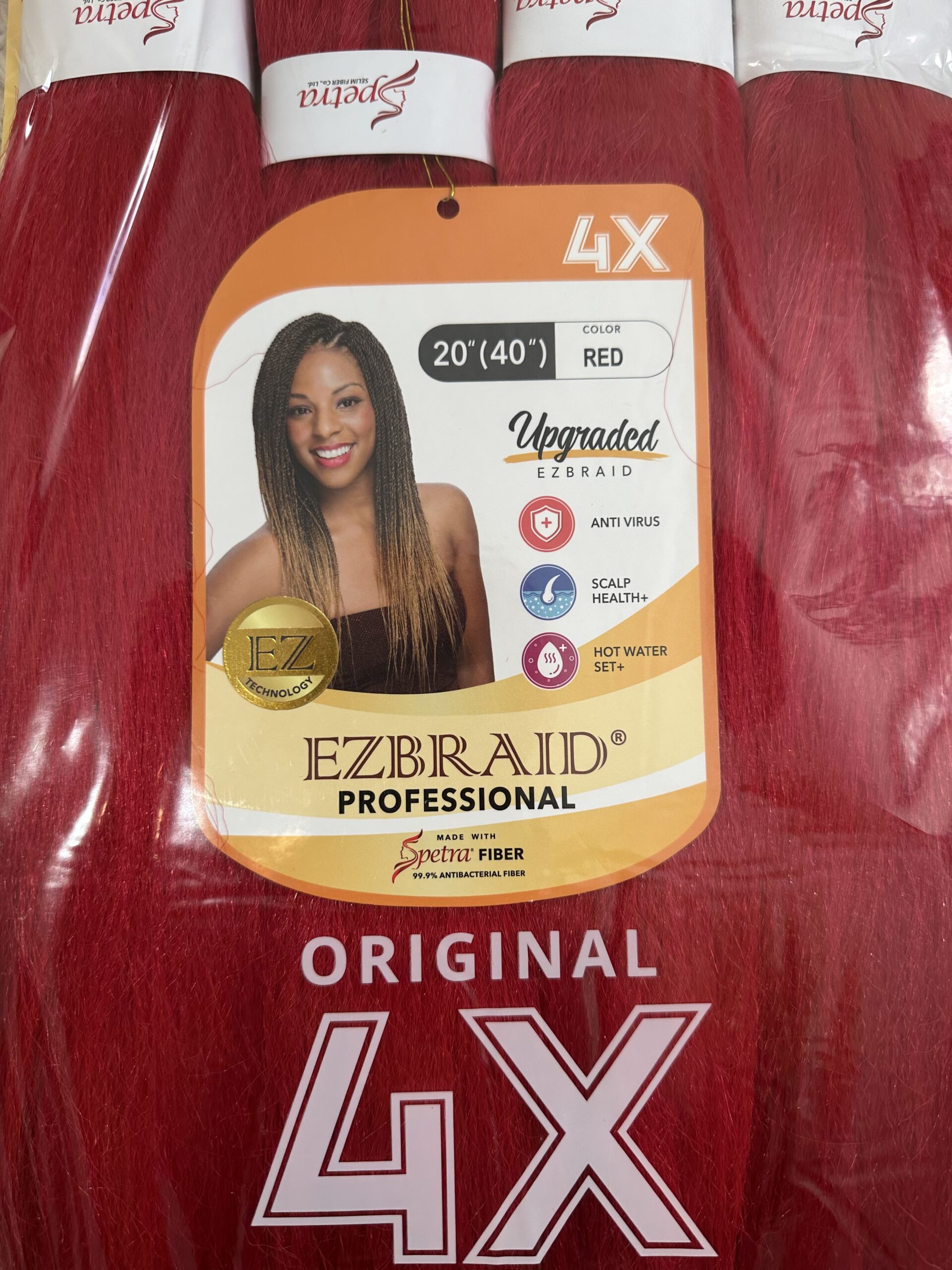 An application scenario or product detail of red braiding hair - Image 16