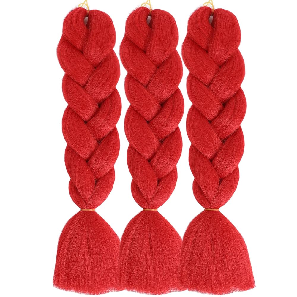 An application scenario or product detail of red braiding hair - Image 20