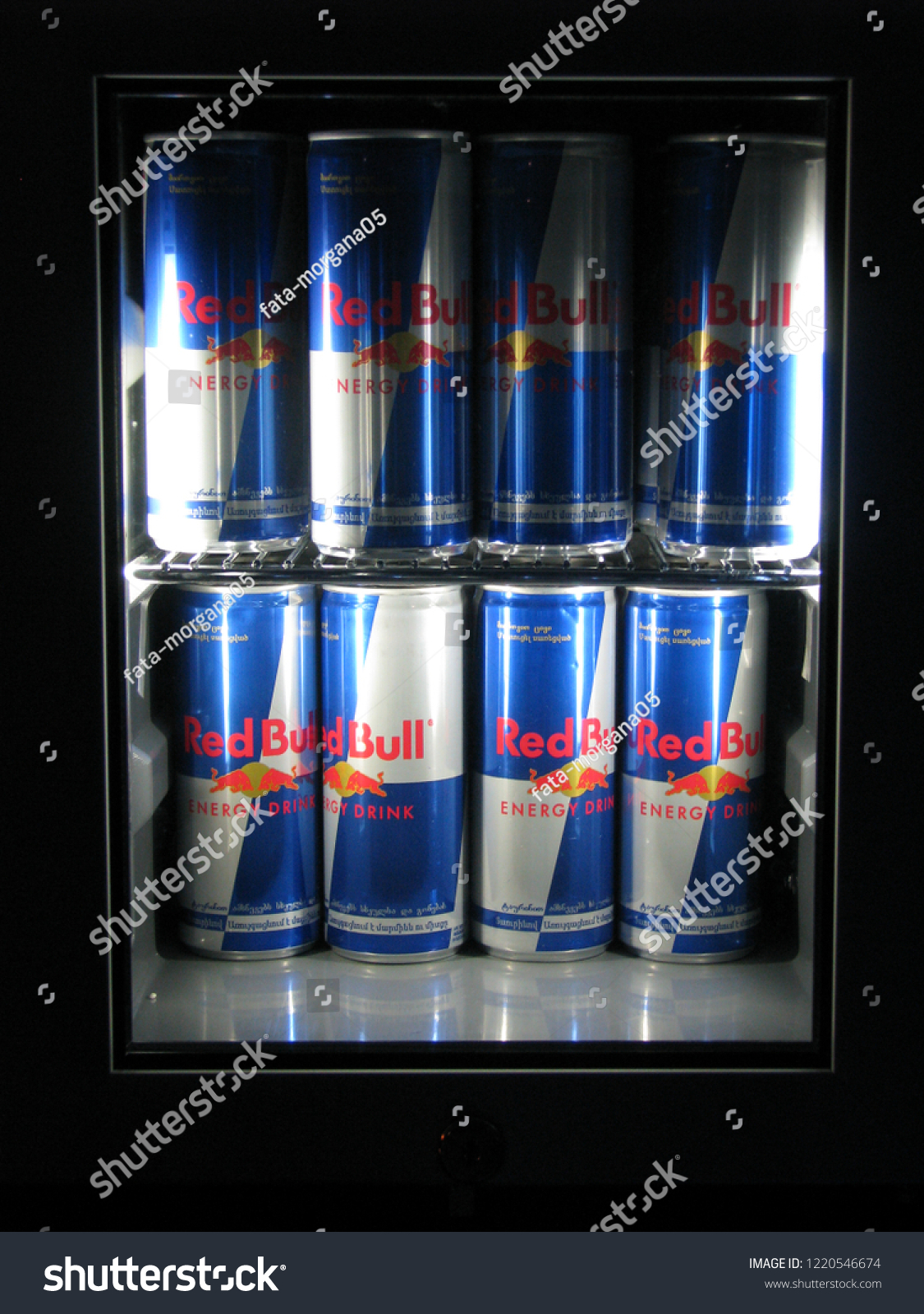 An application scenario or product detail of red bull energy drink mini fridge - Image 6
