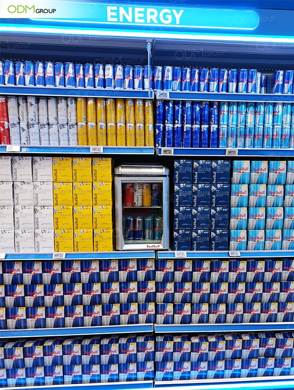 An application scenario or product detail of red bull energy drink mini fridge - Image 9