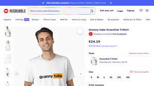 Redbubble - Granny Tube Essential T-Shirt