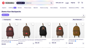 Redbubble - Domo Kun Backpacks