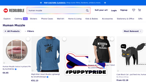 Redbubble - Human Muzzle Merch