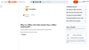 Coleman - B200rsv Mini Bike