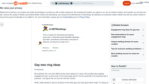 Engagement & Wedding Rings - Breaking Traditions for Gay Men