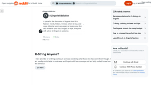 Reddit - C-Strings Overview