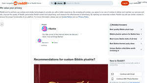 Custom Bibble Plushie - Quality Recommendations