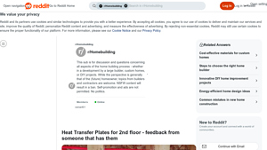 Reddit - Heat Transfer Plates for Mini-Split Heating