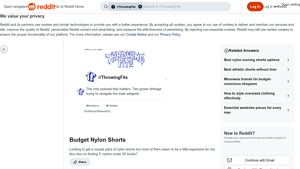 Nylon Shorts - Top Picks Under $50
