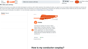 Reddit - Conductor Cosplay Outfit