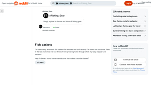 Sturdy Fish Baskets - Brand Recommendations