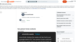 Reddit - Two Person Horse Costume