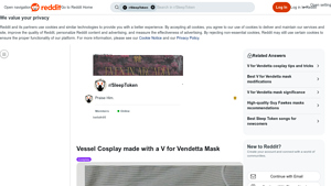 Reddit - V for Vendetta Mask