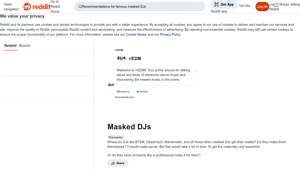 Masked DJs - High-Quality Costumes