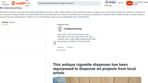 Reddit - Antique Art Dispenser