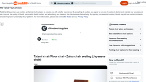 Reddit - Tatami Zaisu Chair
