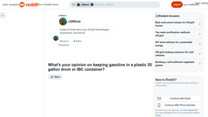 Gasoline Storage - Key Options
