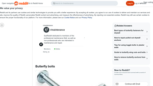 Reddit - Butterfly Bolts