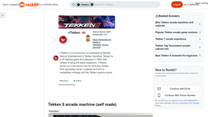 Tekken 8 - Custom Arcade Machine