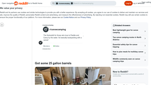 Reddit - 25 Gallon Food Safe Barrels