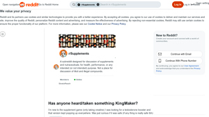 KingMaker - Testosterone Booster
